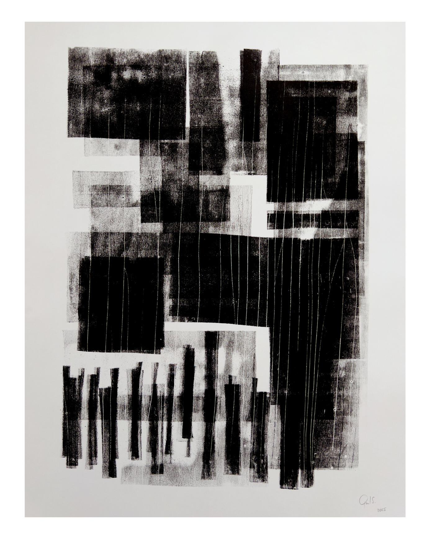 Precipice 50cm x 65cm | 130g/m² Oil | Fine Art Paper