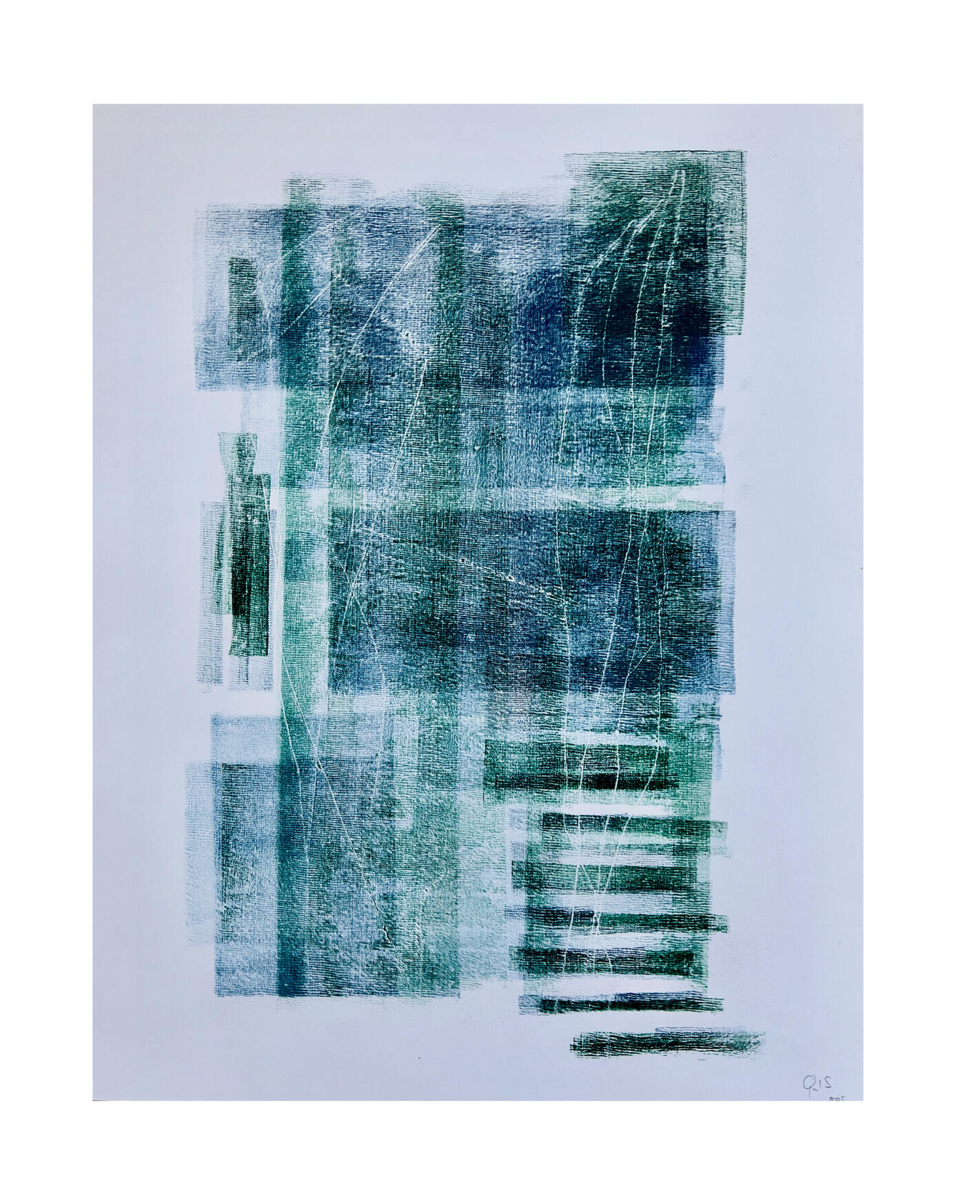 Stairs 50cm x 65cm | 130g/m² Oil | Fine Art Paper