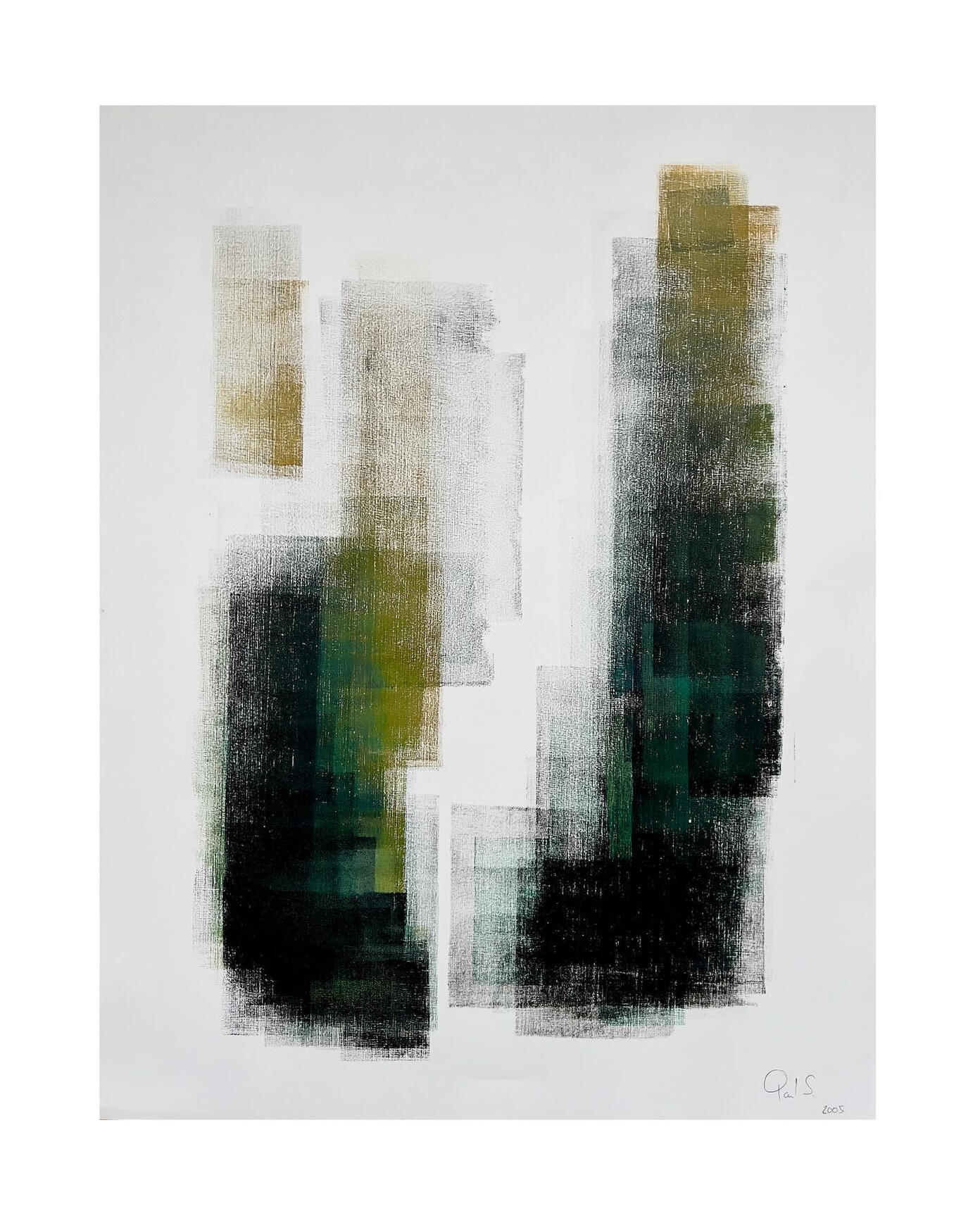 Untitled Δ 50cm x 65cm | 130g/m² Oil | Fine Art Paper